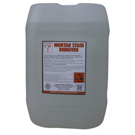 CW1 Mortar Stain Remover - 25lts - Collect only